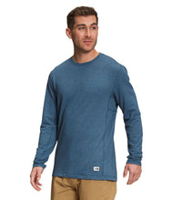 'The North Face' Men's Terry Crew - Shady Blue Heather