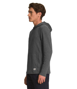 'The North Face' Men's Terry Pullover Hoodie - Dark Grey Heather