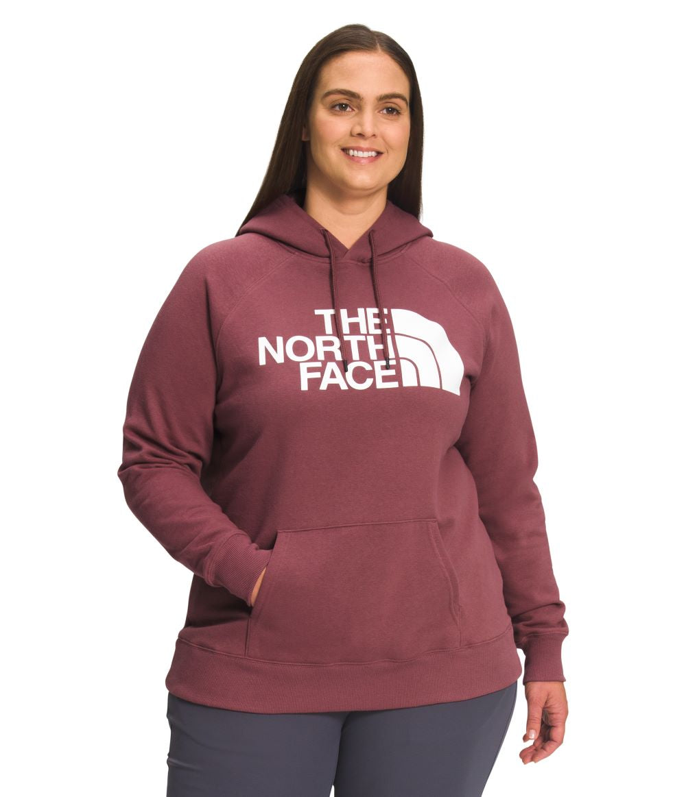 'The North Face' Women's Half Dome Pullover Hoodie - Wild Ginger (Ext. Sizes)