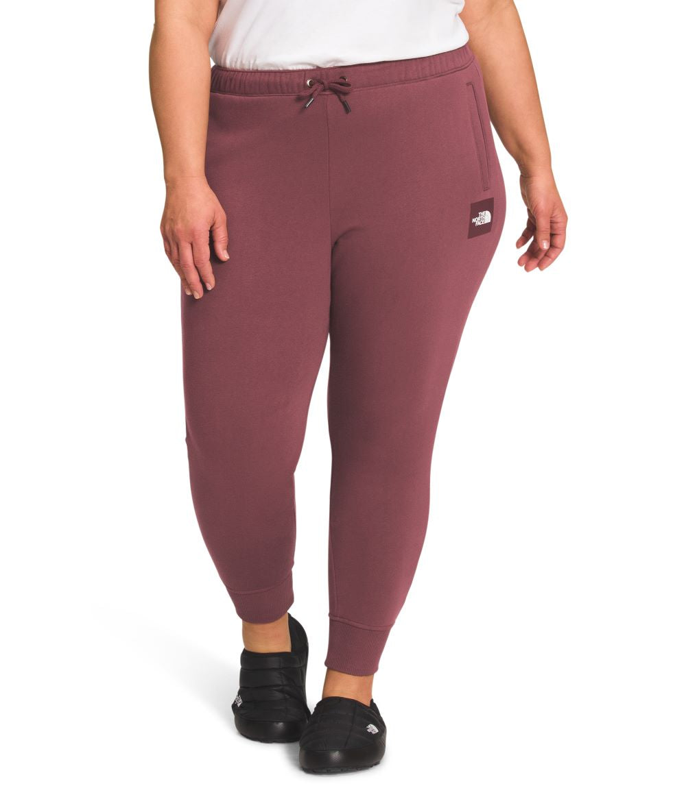 'The North Face' Women's Box NSE Joggers - Wild Ginger / TNF White (Ext. Sizes)