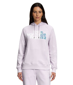 'The North Face' Women's Printed Novelty Fill Hoodie - Lavender Fog