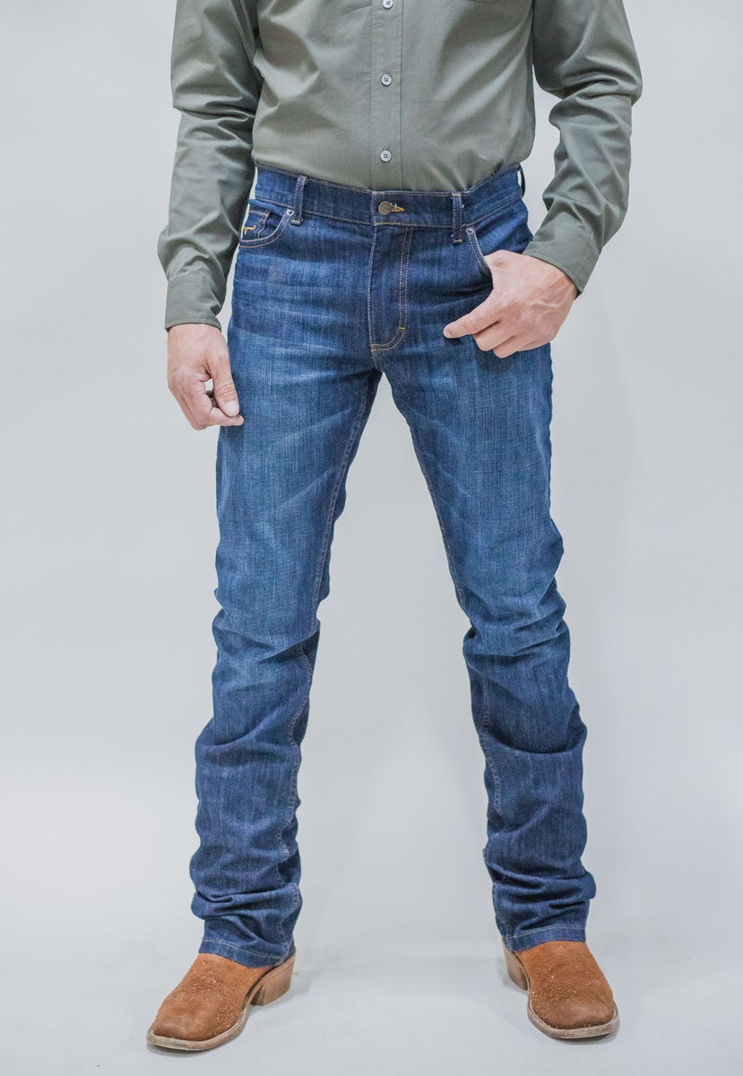 'Kimes Ranch' Men's Roger Jeans Indigo Trav's Outfitter