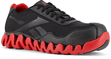 Men's Pulse ESD Comp Toe Black Red – Trav's Outfitter