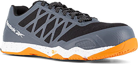 Reebok Men s Speed TR ESD Comp Toe Grey Orange Trav s Outfitter