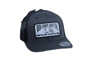 'Red Dirt Hat Company' Men's Dillo Cap - Grey / Black