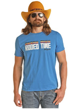 'Panhandle-Rock & Roll' Unisex Dale Graphic Tee - Blue