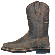 'Hoss Boots' Men's Rushmore Western EH Soft Toe - Rancher Brown