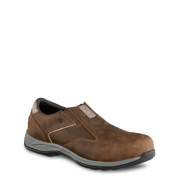 Red Wing' Men's ComfortPro ESD Slip On Comp Toe - Brown – Trav's