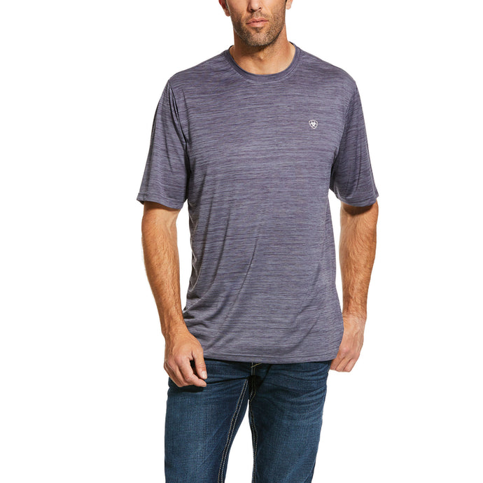 'Ariat' Men's Charger Basic T-Shirt - Graystone