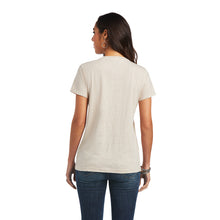 'Ariat' Women's Moo T-Shirt - Wheat Heather
