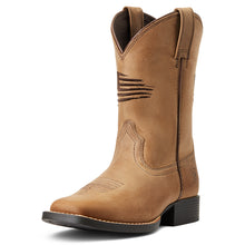 'Ariat' Youth Patriot 2.0 Square Toe - Homestead Brown