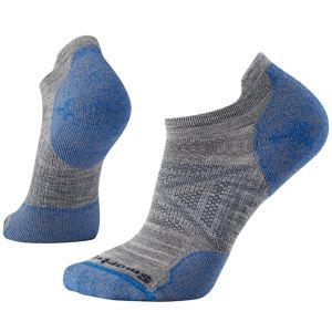PhD Outdoor Light Micro Socks - Light Gray / Blue
