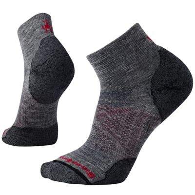 PhD Outdoor Light Mini Socks - Medium Gray / Black