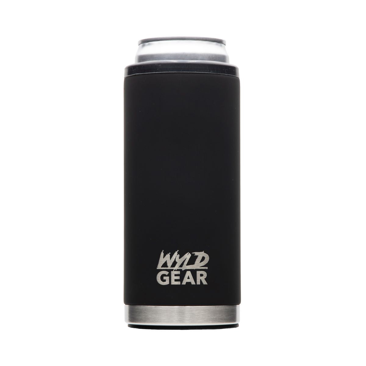 'Wyld Gear' 12 oz. Slim Can Holder - Black