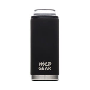 'Wyld Gear' 12 oz. Slim Can Holder - Black