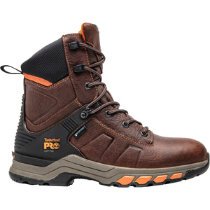 'Timberland Pro' Men's 8" Hypercharge EH WP Soft Toe - Brown / Black