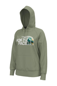'The North Face' Women's Half Dome Pullover Hoodie - Tea Green