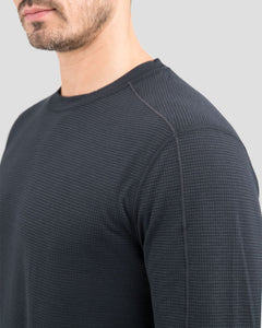 'Terramar' Men's Transport® Merino Wool Crew - Nine Iron