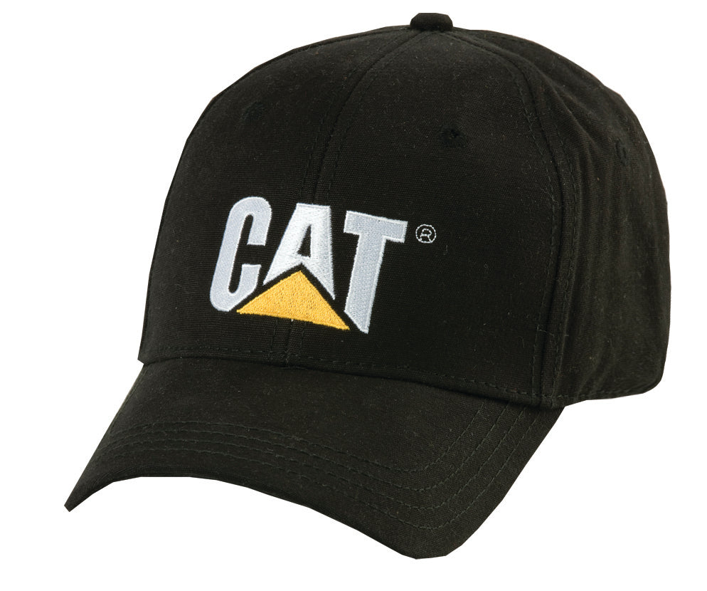 'Caterpillar' Unisex Trademark Cap - Black