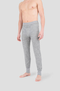 'Terramar' Men's 3.0 Merino Wool Bi-Layer Heritage Pant - Grey Heather