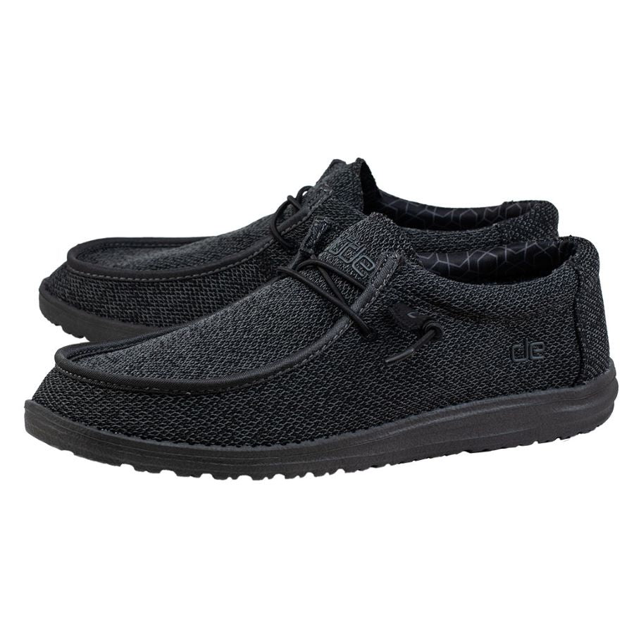 'Hey Dude' Men's Wally Sox Micro - Total Black