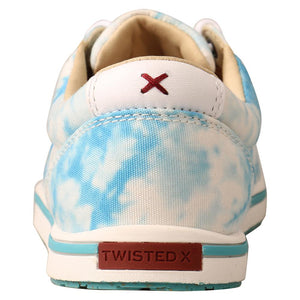 'Twisted X' Women's Kicks Sneaker - Blue Tie-Dye