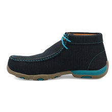 'Twisted X' Women's Chukka Driving Moc EH Comp Toe - Dark Teal / Turquoise