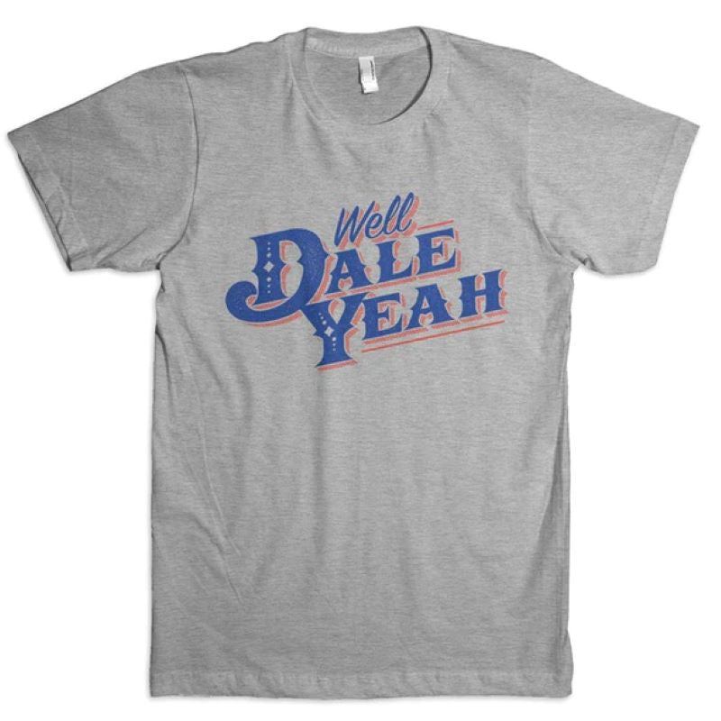 'Dale Brisby' Well Dale Yeah Tee - Grey
