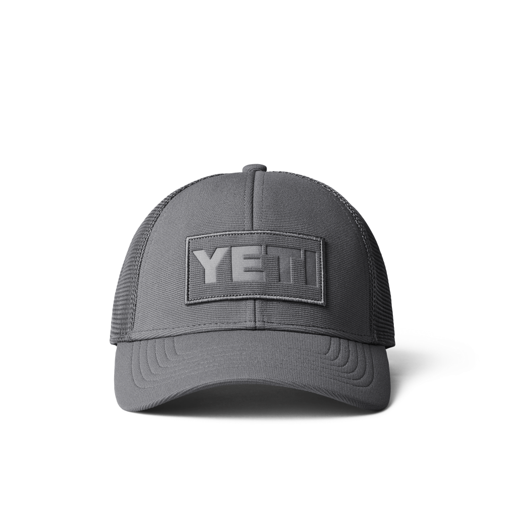 'Yeti' Men's Patch Trucker Hat - Grey
