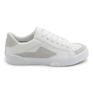 'Blowfish Malibu' Women's Willa Sneaker - White / Light Grey
