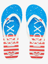 'Roxy' Women's Tahiti VII Sandal - Red / White / Blue