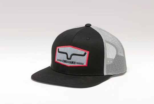 'Kimes Ranch' Men's Replay Trucker Cap - Black