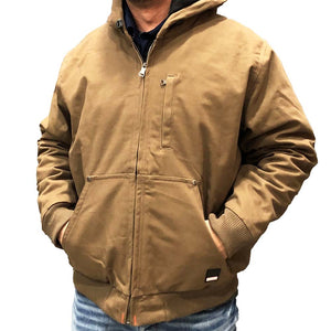 Men's Jacket Hoodie Denim Cotton Long Sleeve Hybrid Hooded Trucker Jean  Jacket
