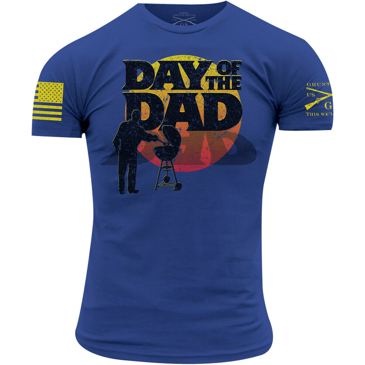 'Grunt Style' Men's Day Of The Dad Tee - Blue