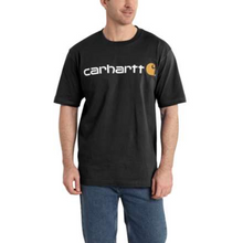 'Carhartt' Men's Heavyweight Logo T-Shirt - Black