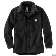 Carhartt Men s Full Swing Chore Coat Black Trav s Outfitter