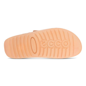'Ecco' Women's 2nd Cozmo Two Band Slide - Dusty Peach