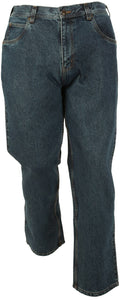 'FiveBrother' Men's Flannel Lined 5 Pocket Jean - Dark Stone