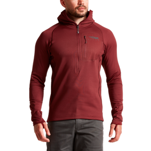 'Sitka' Men's Heavyweight Hoody - Everyday : Red River