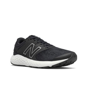 'New Balance' Men's Mesh Upper Running Shoe - Black / White