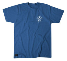 'Howitzer' Men's Liberty Patriot T-Shirt - Electric Blue Heather