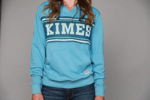 'Kimes Ranch' Women's North Star Hoodie - Light Turquoise Heather