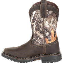 'Rocky' Youth Ride FLX WP Square Toe - Brown / Realtree Camo