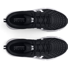 'Under Armour' Men's Charged Assert 10 - Black / White (Extra Wide)