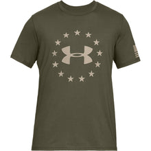 'Under Armour' Men's Freedom Logo T-Shirt - Marine OD Green