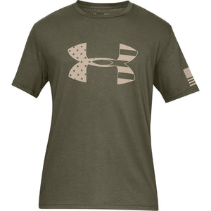'Under Armour' Men's Freedom Tonal T-Shirt - Marine OD Green