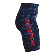 'Under Armour' Women's Meridian Freedom Biker Shorts - Academy / Red