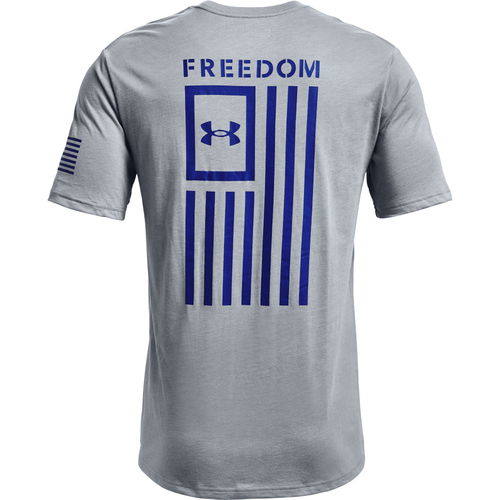 Under Armour' Freedom Flag T-Shirt - Steel Medium Heather / Roy Trav's Outfitter