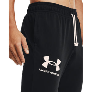 'Under Armour' Men's Rival Terry Joggers - Black