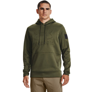 'Under Armour' Men's Freedom Emboss Hoodie - Marine OD Green